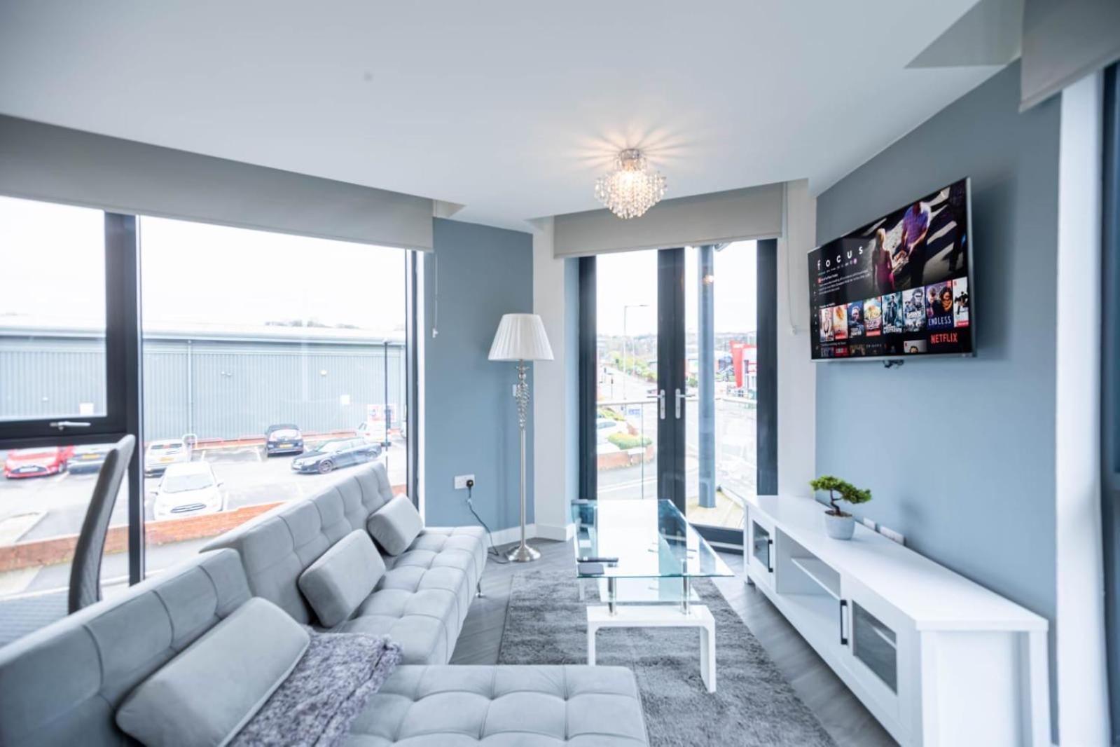 Excellent Studio Balcony Apartment In Sheffield Exterior photo
